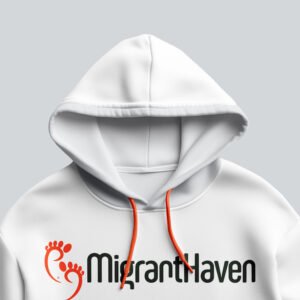 migranthaven hoodie mockup